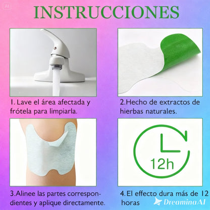 Parches de Alivio del Dolor de Rodilla (12und)